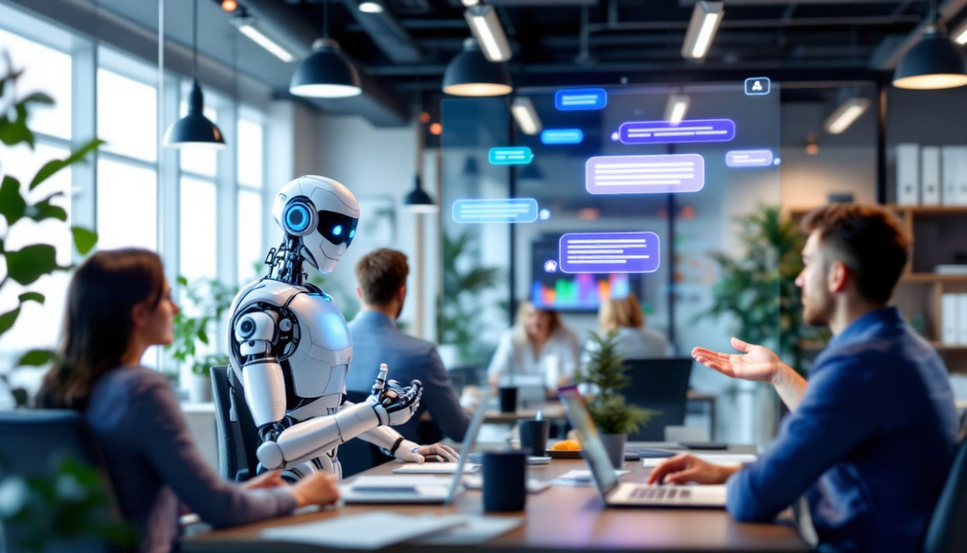 Impact des chatbots IA sur l'efficacité de la communication interne